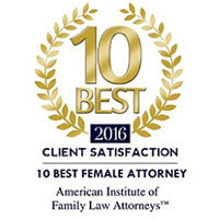 Top 10 female attorney award for Kelly LaBlanc